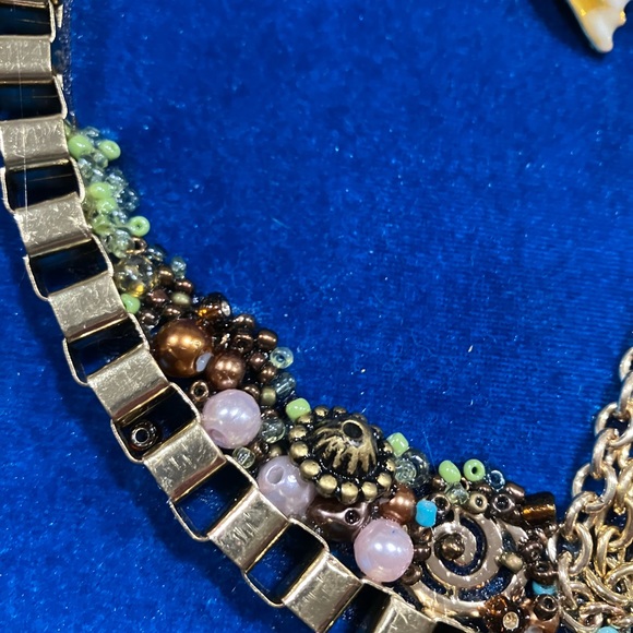 FRAMED JEWELRY ART COLLAGE IN STUNNING COLORS. HANDMADE UNIQUE OOAK GIFT 🎁 IDEA - Picture 8 of 13